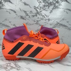 NEW adidas The Gravel Cycling Shoe Orange Purple Size 7.5M/8.5W GX1665